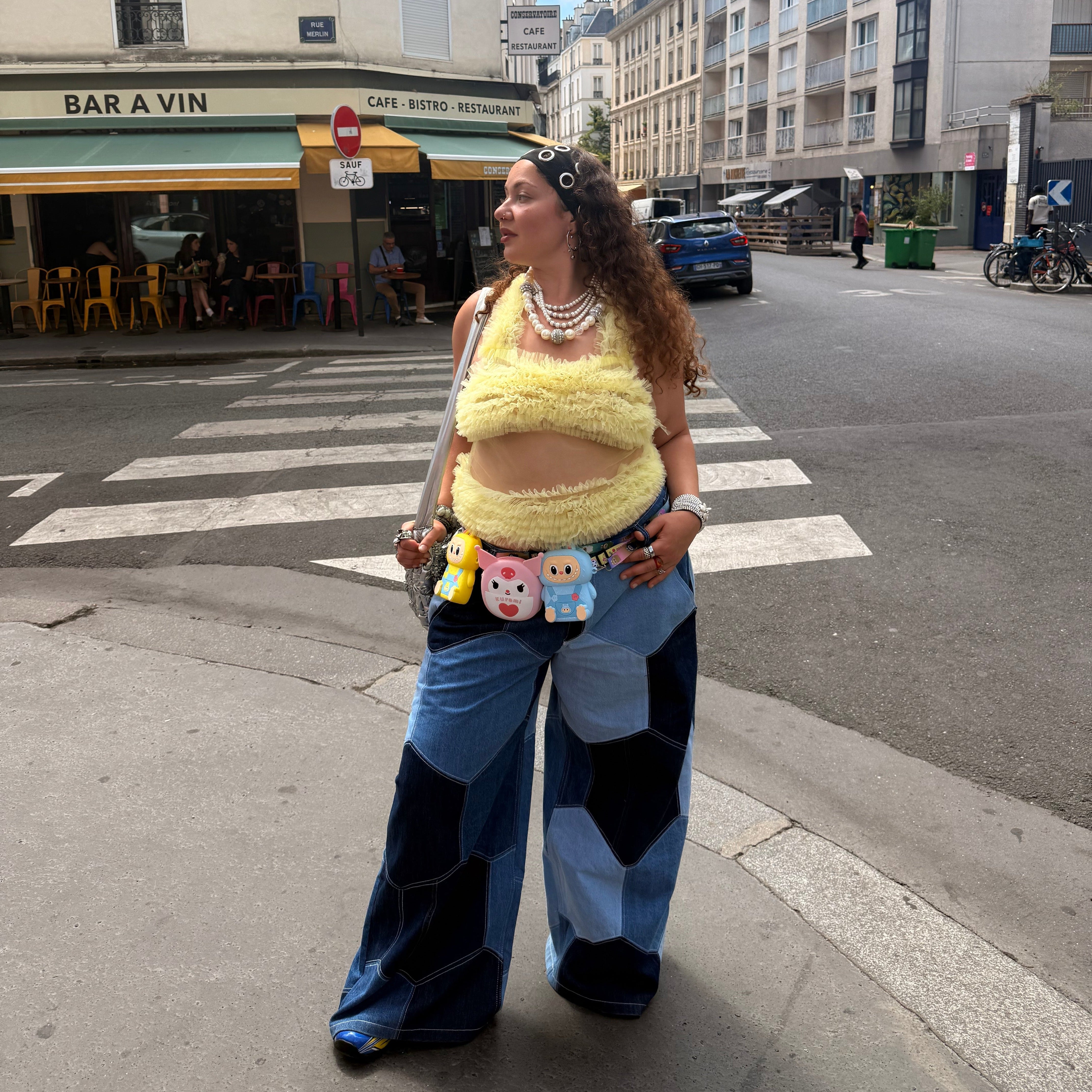 Wide-leg Jeans