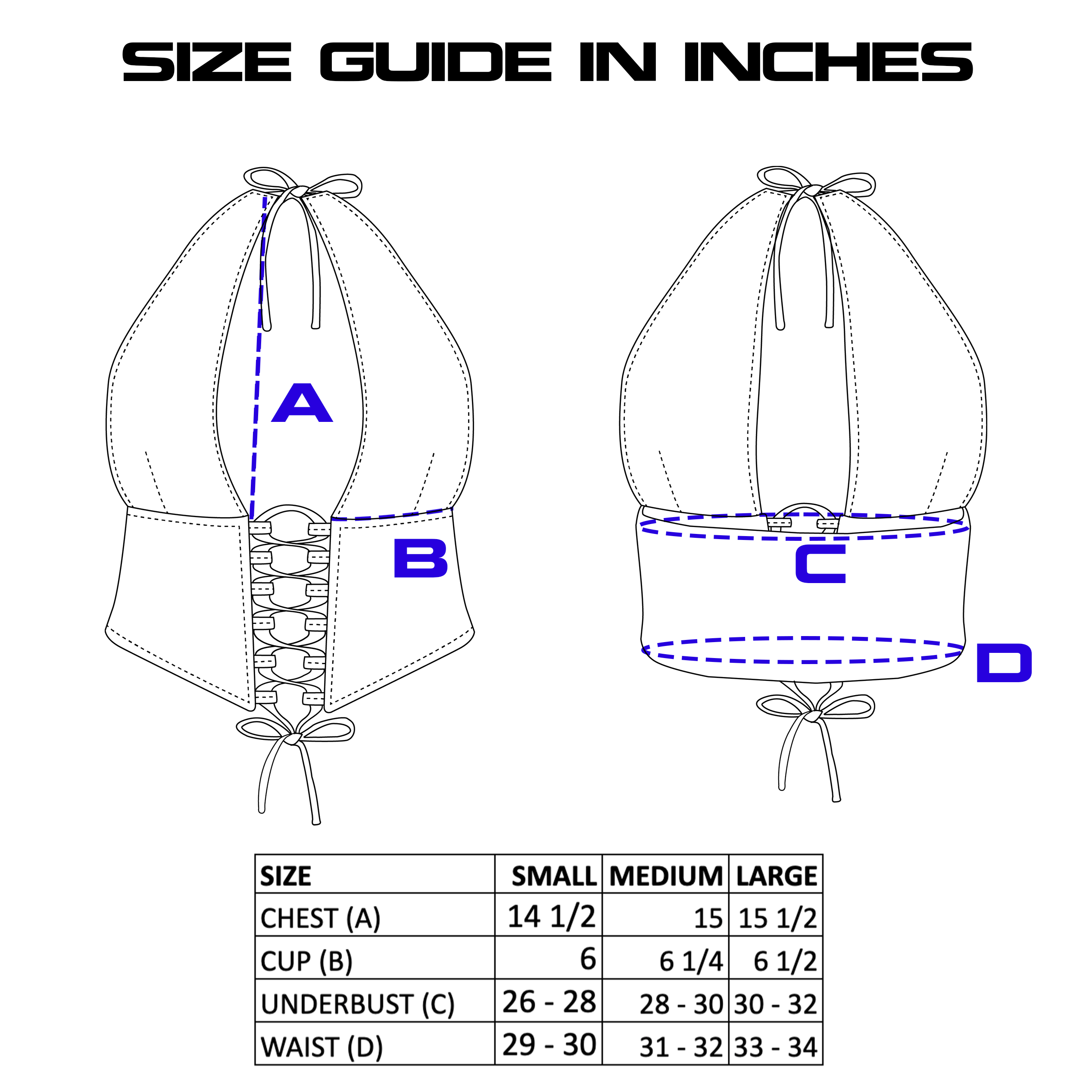 Halterneck Corset